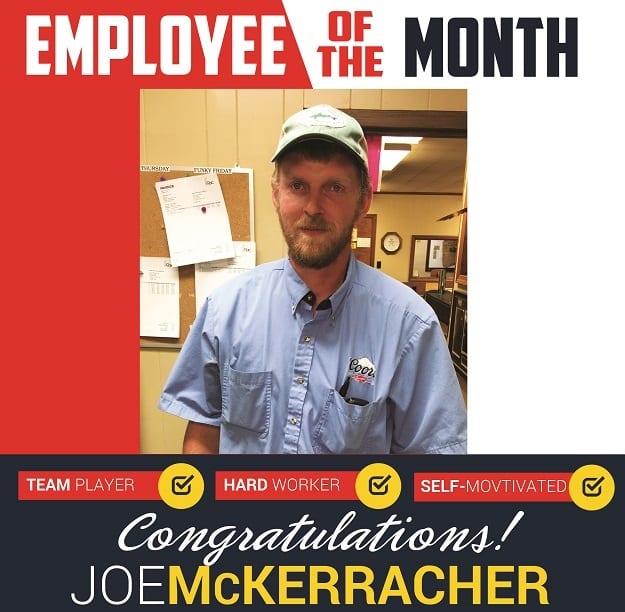 Employee of the Month – December 2016