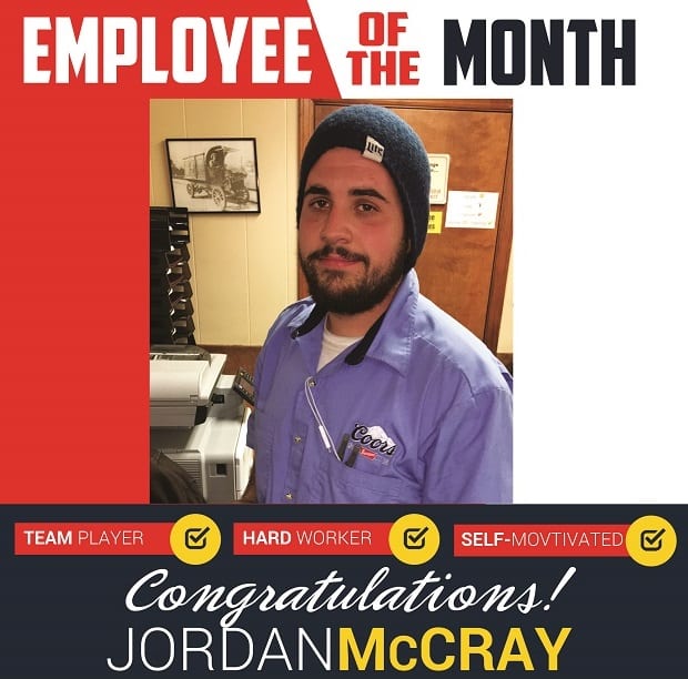 Employee of the Month – November 2016