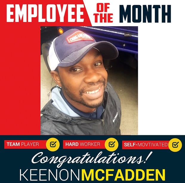 Employee of the Month – February 2018