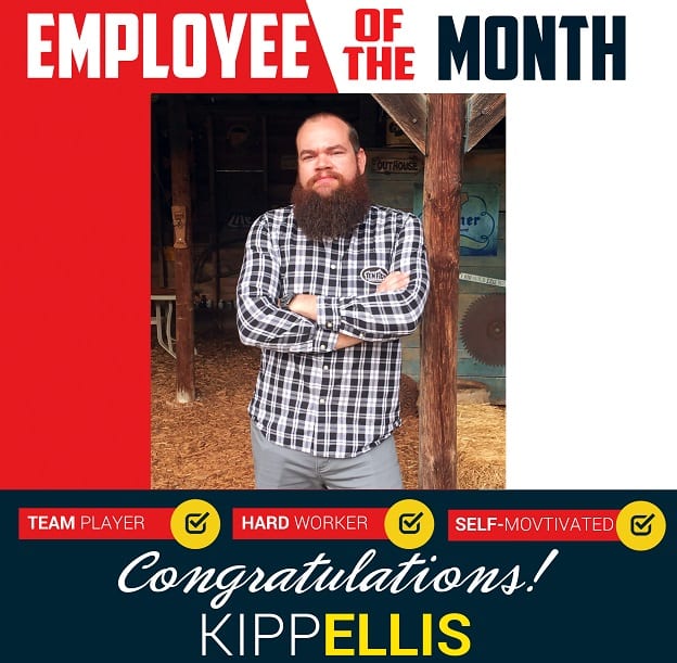 Employee of the Month – April 2018