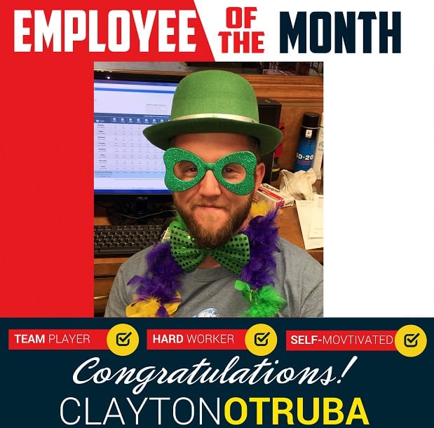 Employee of the Month – July 2018