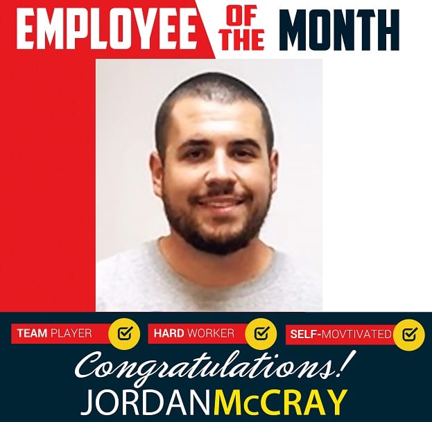 Employee of the Month – April 2019