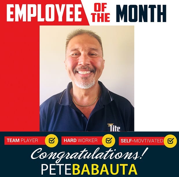 Employee of the Month – May 2019