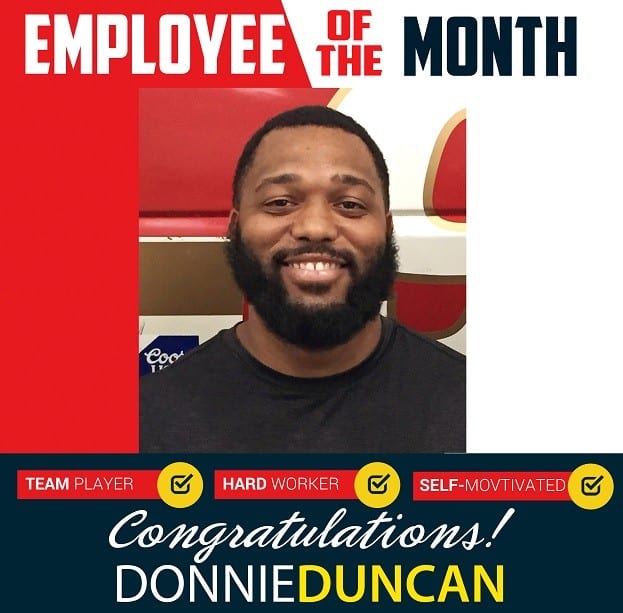 Employee of the Month – July 2019